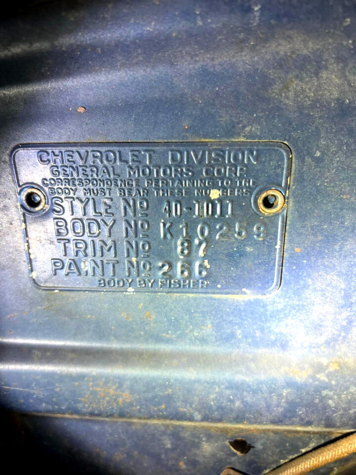 1940 Chevrolet Fleetline deluxe 2 door sedan - photo 12