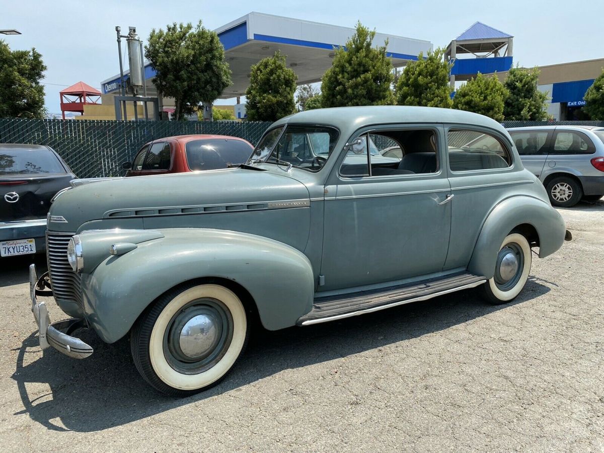 1940 Chevrolet Master Deluxe Coupe Green RWD Manual Master Deluxe 1940 Chevrolet Master Deluxe Master Deluxe