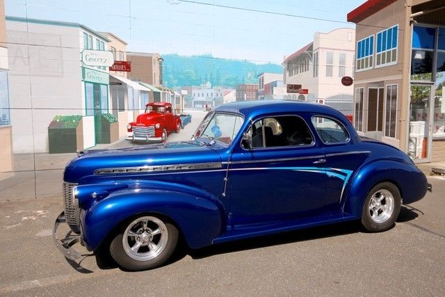 1940 Chevy Street Rod Coupe. Just installed all new 2 tone interior. V-8 AT. Air 1940 Chevrolet Special Coupe