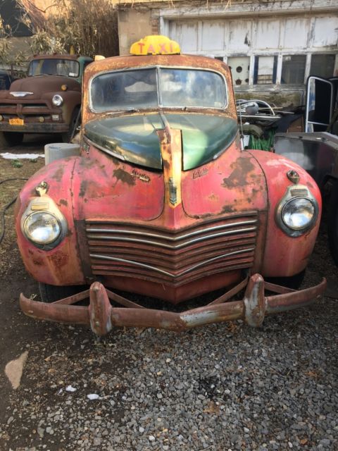 1940 Chrysler Taxi 1940 Chrysler Windsor taxi