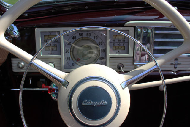 1940 Chrysler Windsor Series Convertible Convertible - photo 9