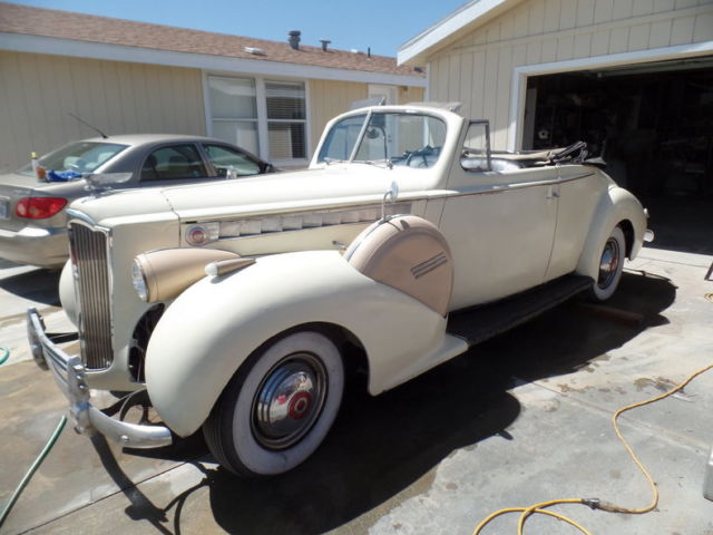 1940 Convertible Runs and Drives Great Essentially Rust Free Great Light Project 1940 Packard 120