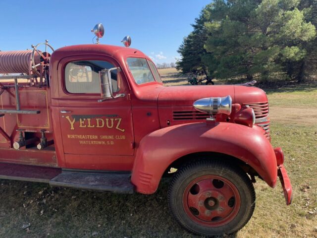 1940 dodge fire truck firetruck 1.5 ton 5000 miles vintage antiques 1940 Dodge Other Pickups