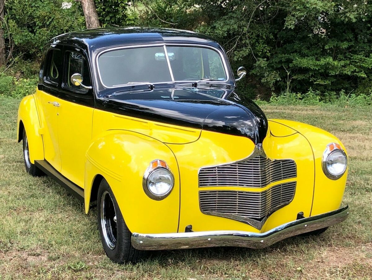1940 Dodge Special Deluxe 354 HEMI Hot Rod Yellow Black - Custom Build 1940 Dodge Special