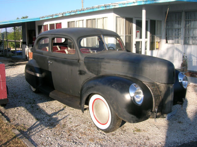 1940 FORD 2 DOOR ALL CHEVY POWER RAT ROD STREET ROD CRUISER OLD SCHOOL ANTIQUE 1940 Ford Other 2 DOOR