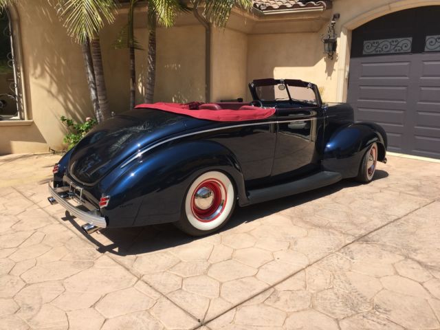 1940 Ford All Steel Convertible...Frame off Restoration... NO RESERVE 1940 Ford Model A