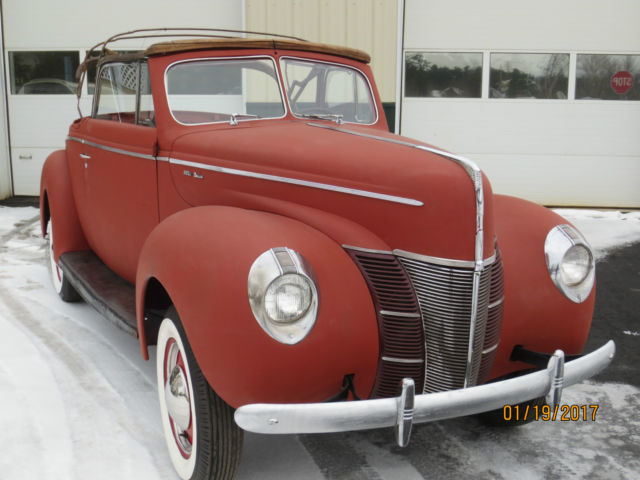 1940 Ford Convertible Project V8 1932 1934 Flathead Hot Rod 1940 Ford 1940 Ford convertible