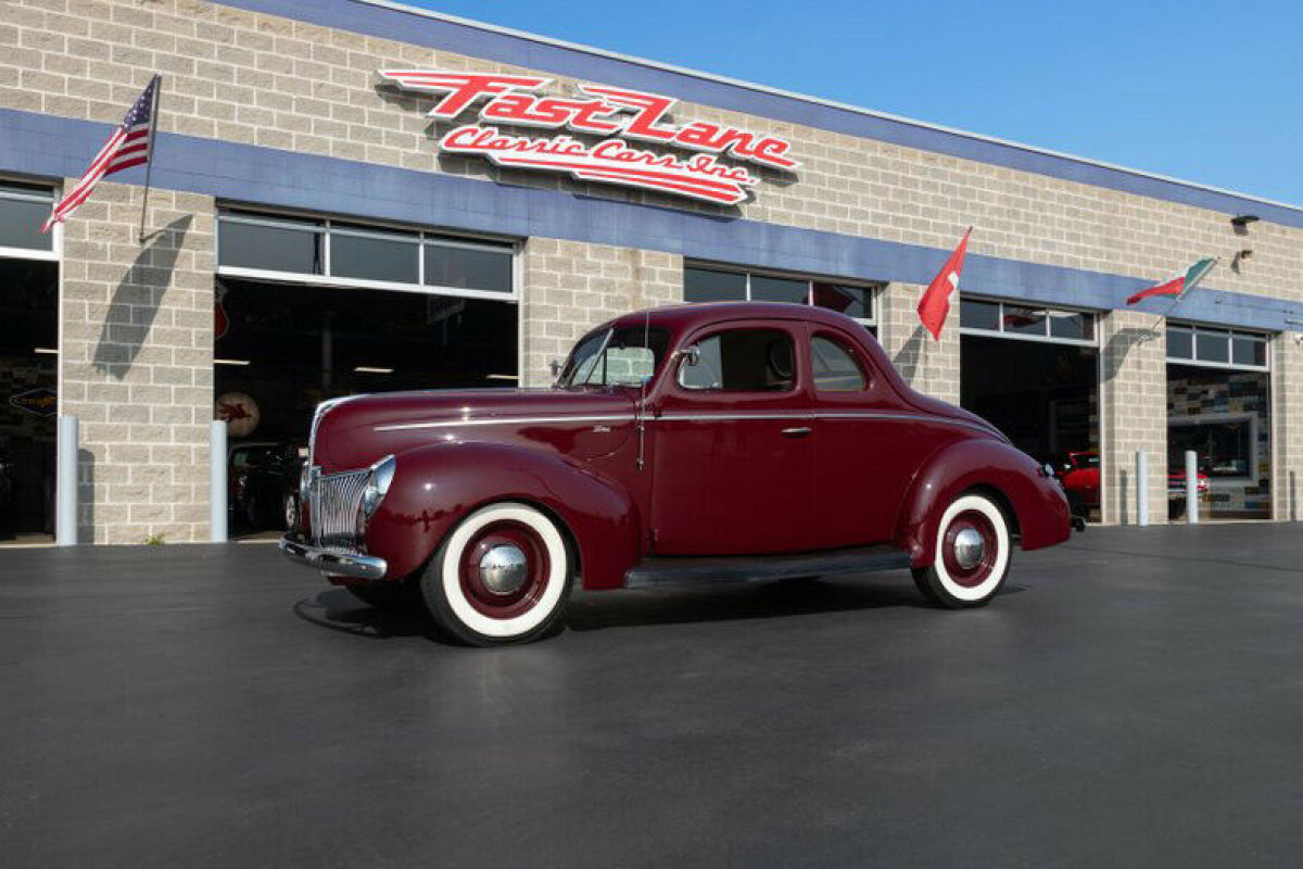 1940 Ford Coupe 239c.i. Flathead V8 Updated to 12 Volt Fresh Engine Rebuild 1940 Ford Coupe Coupe
