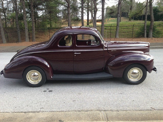 1940 Ford Coupe Deluxe Pro Touring Resto Mod Custom Street Rod - photo 4
