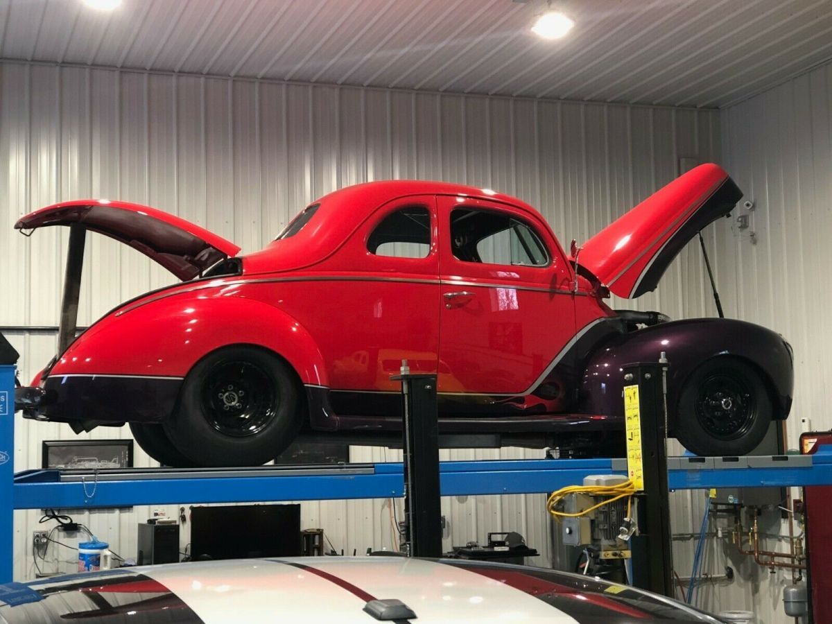 1940 ford coupe procharged all steel pro street street rod pro touring hot rod 1940 Ford coupe