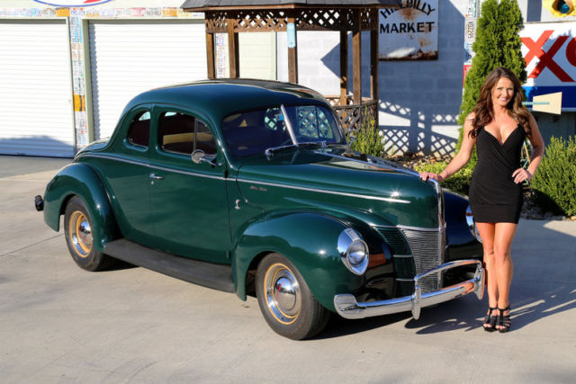 1940 Ford Coupe Steel Car 350 Vintage AC PS 4WPDB Rack and Pinon Street Rod 1940 Ford Coupe