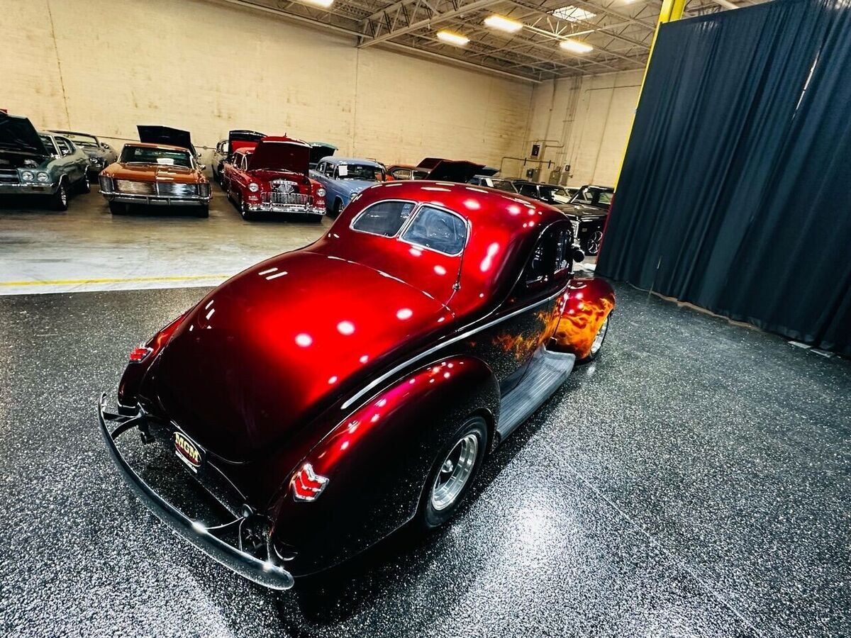 1940 Ford Deluxe Business Coupe SUPERCHARGED HOT ROD PAINT IS INSANE! - photo 8