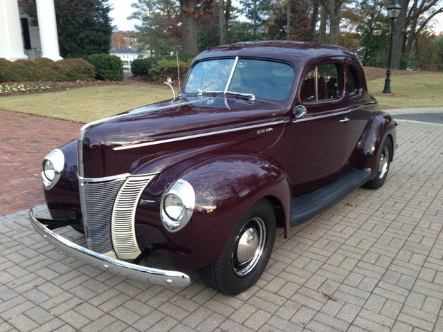 1940 Ford Deluxe Coupe 350-4 TH350 PS PB Vintage Air AC Pro Touring Resto Mod 1940 Ford Coupe Deluxe Small Block Resto Mod Pro Touring Custom Street Ro