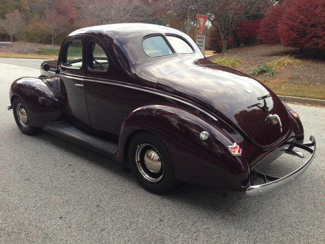 1940 Ford Coupe Deluxe Small Block Resto Mod Pro Touring Custom Street Ro - photo 12