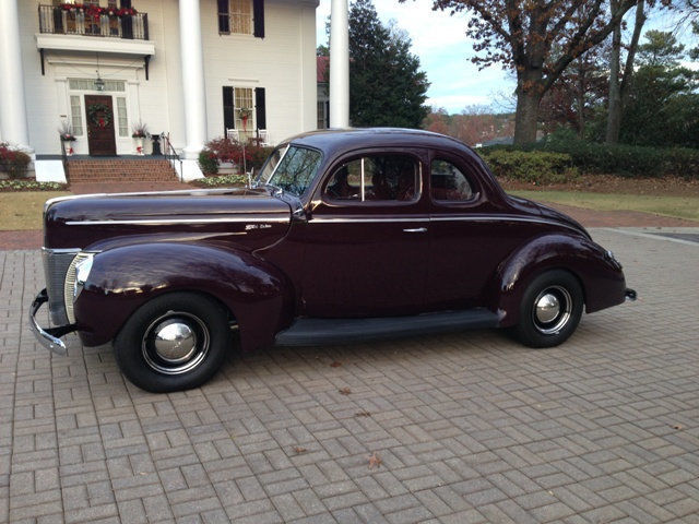 1940 Ford Coupe Deluxe Small Block Resto Mod Pro Touring Custom Street Ro - photo 3