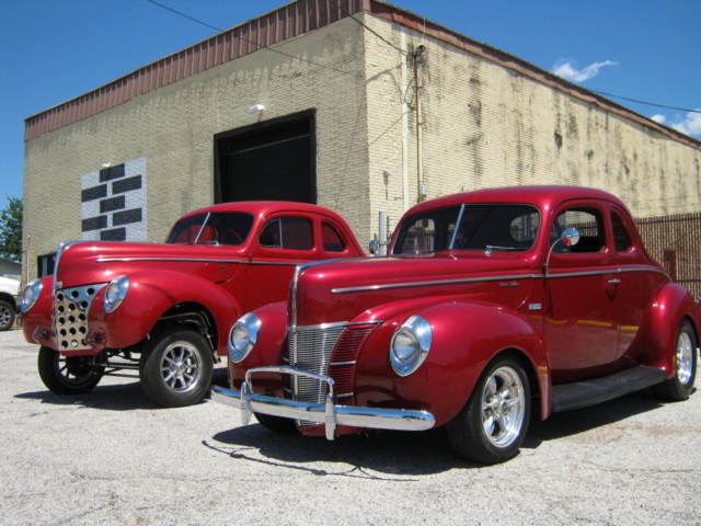 1940 FORD DELUXE COUPE ALL STEEL, 351 AUTO, A/C, GASSER STREETROD HOTROD NICE!!! 1940 Ford DELUXE COUPE DELUXE COUPE STREETROD HOTROD GASSER