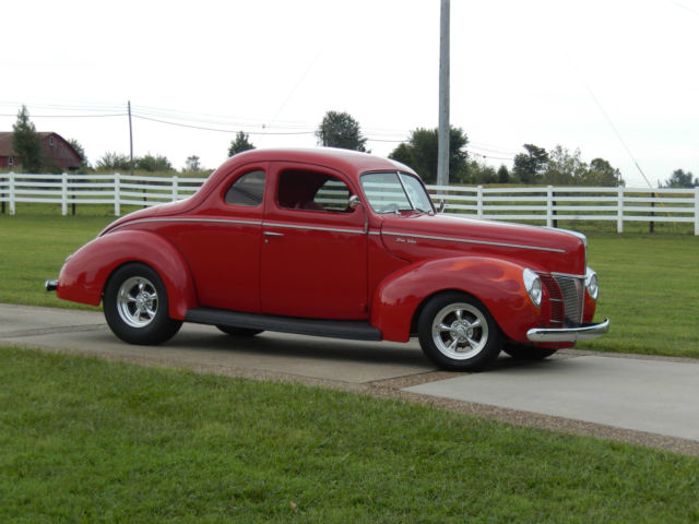 1940 FORD DELUXE RESTO-MOD all new ALL CUSTOM(COLD A/C) hot rod STREET ROD 1940 Ford DELUXE FORD DELUXE