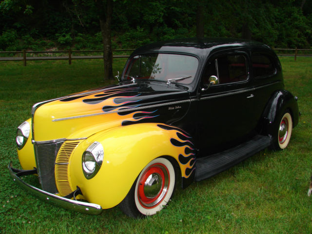 1940 FORD DELUXE TWO DOOR STREET ROD, HOT ROD,SURVIVOR,NO RAT ROD OR BARN FIND 1940 Ford HOT ROD