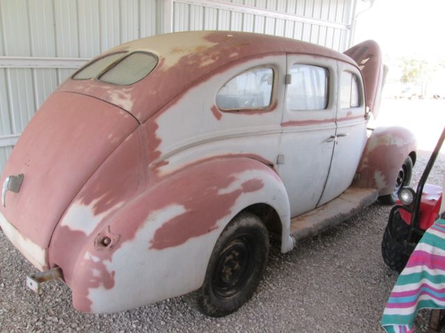 1940 Ford Deluxe with additional parts car 1940 Ford Deluxe