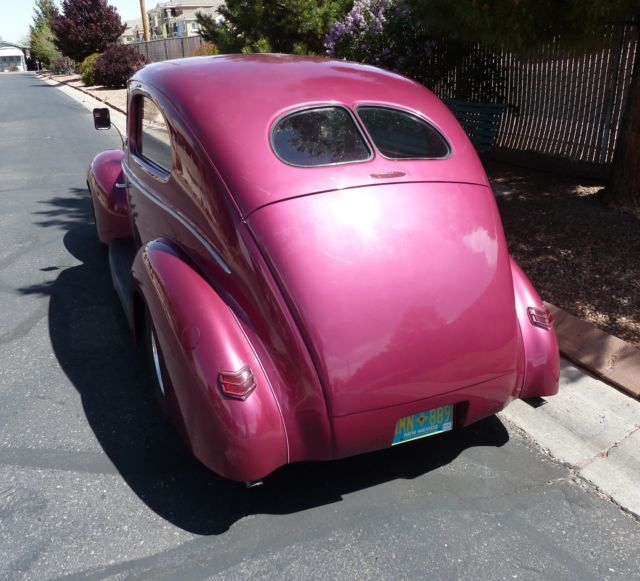 1940 Ford Custom Street Rod Deluxe Shaved chrome + bumpers - photo 5