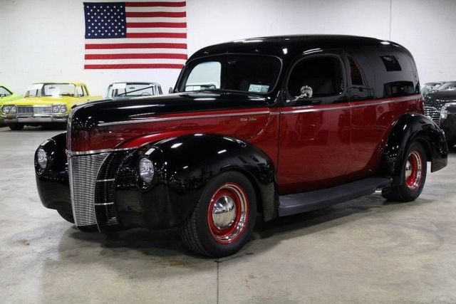 1940 Ford Sedan Delivery 3627 Miles Red Van 350cid V8 TH350 3-Speed Automatic 1940 Ford Other --