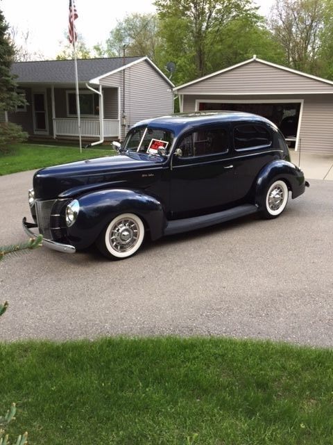 1940 Ford Tudor Street Rod 307 Chevy,350 Trans. Buick coil sprung rear,Mustang F 1940 Ford Other
