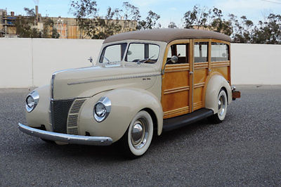 1940 Ford Woody / Fully Restored / 9,360 Miles Since Restored / A Must See 1940 Ford Woody Woody
