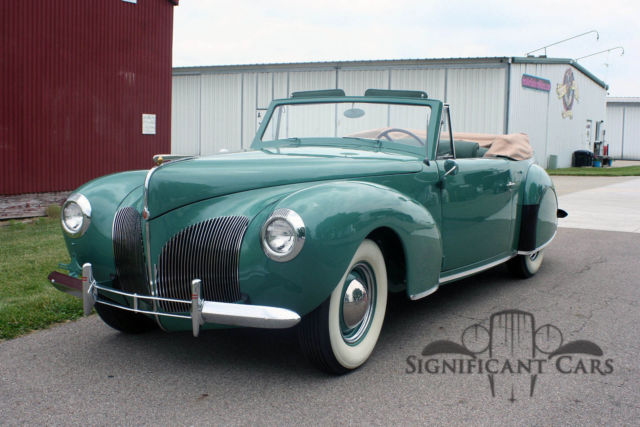 1940 Lincoln Continental Cabriolet - The Rockefeller Lincoln! Fresh Restoration! 1940 Lincoln Continental Cabriolet