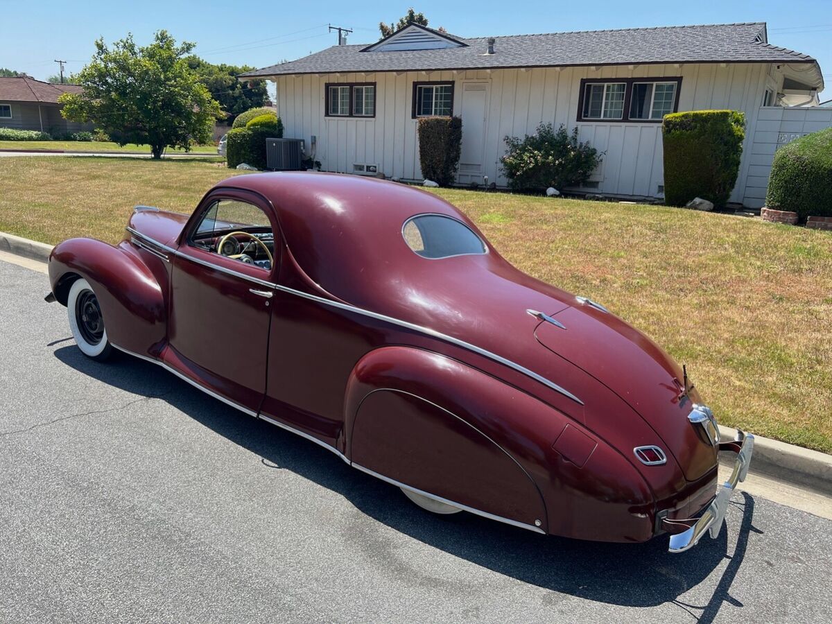 1940 Lincoln 3 Window Coupe, Chopped, Bagged - photo 12