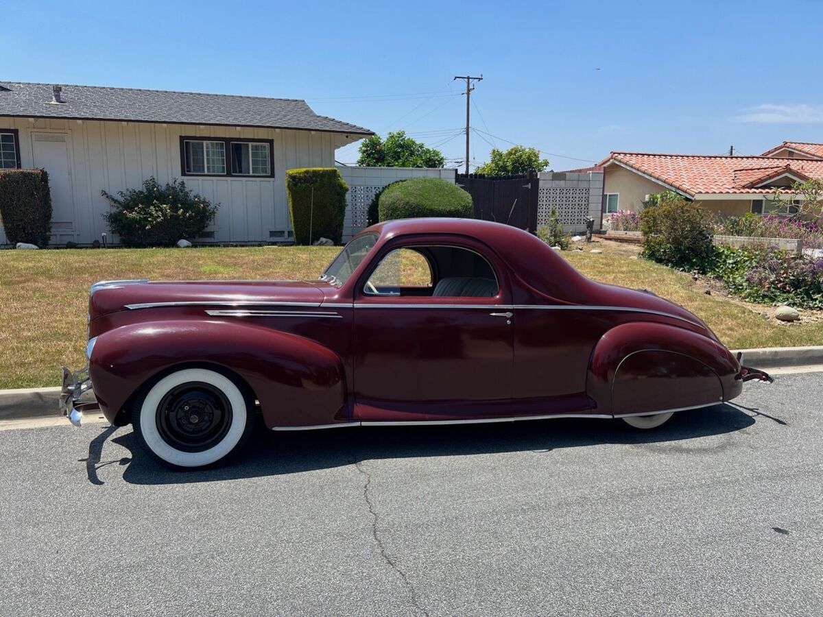 1940 Lincoln 3 Window Coupe, Chopped, Bagged - photo 2