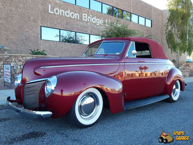 1940 Mercury Convertible Custom