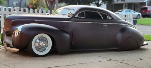 1940 Mercury Custom Coupe Red RWD Automatic 1940 Mercury Custom