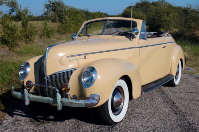 1940 Mercury Eight Convertible Flathead V8 Survivor 1940 Mercury Other