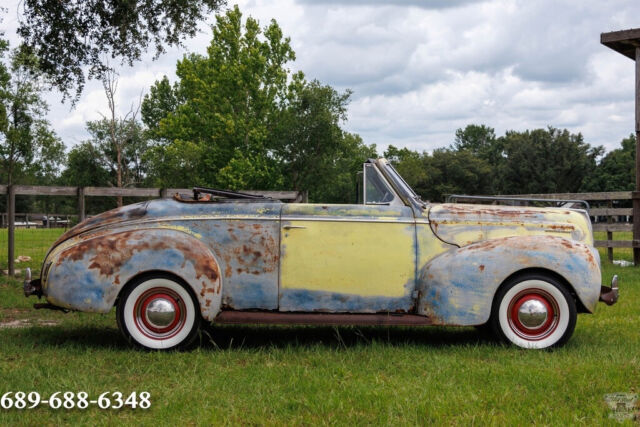 1940 Mercury Eight Eight Convertible, RUNS & DRIVES, 3.9L 239ci Flathead V8 - photo 8