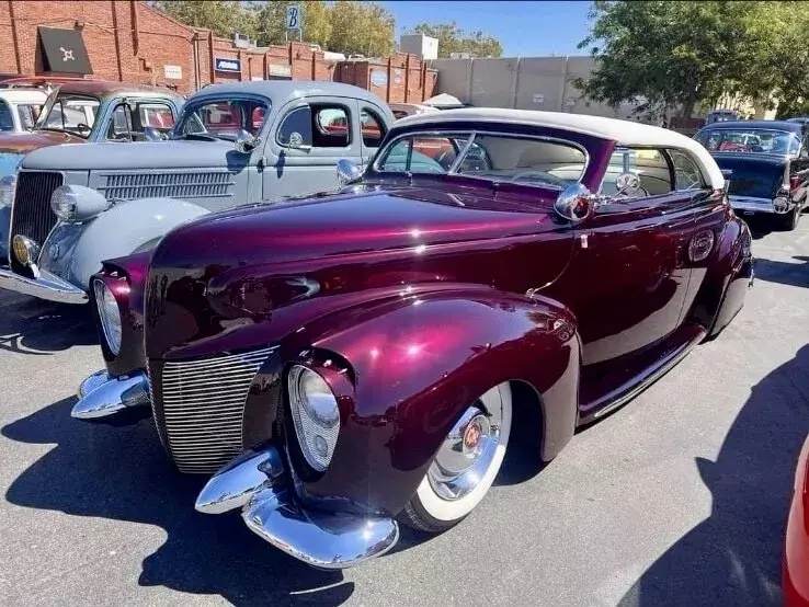 1940 Mercury Series 09A Coupe Purple 1940 Mercury Series 09A