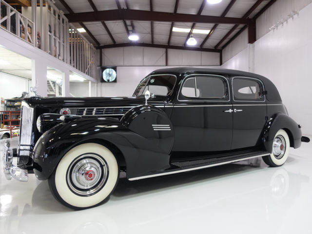 1940 Packard 180 Super Eight Custom Formal Sedan | Recent bare metal respray 1940 Packard 180 Super 8 = Super Eight Custom Formal Sedan