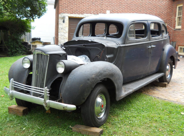 1940 Packard Chevy V8 automatic solid body + chassis project Restore or Rat Rod 1940 Packard