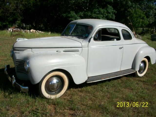 1940 Plymouth Business Coupe 13,434 org. miles 2nd owner 1940 Plymouth Other