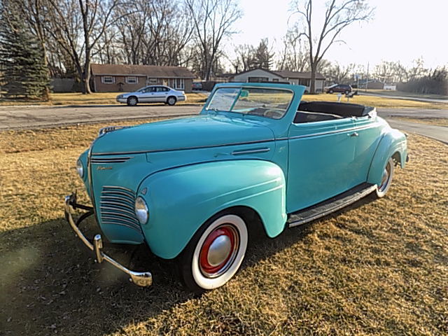 1940 Plymouth Rare Pre War Deluxe Convertible - photo 9