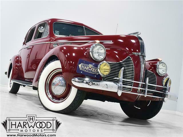 1940 Pontiac DeLuxe Six 76815 Miles Parma Wine 4 Door Sedan 223 cubic inch inli 1940 Pontiac DeLuxe Six --