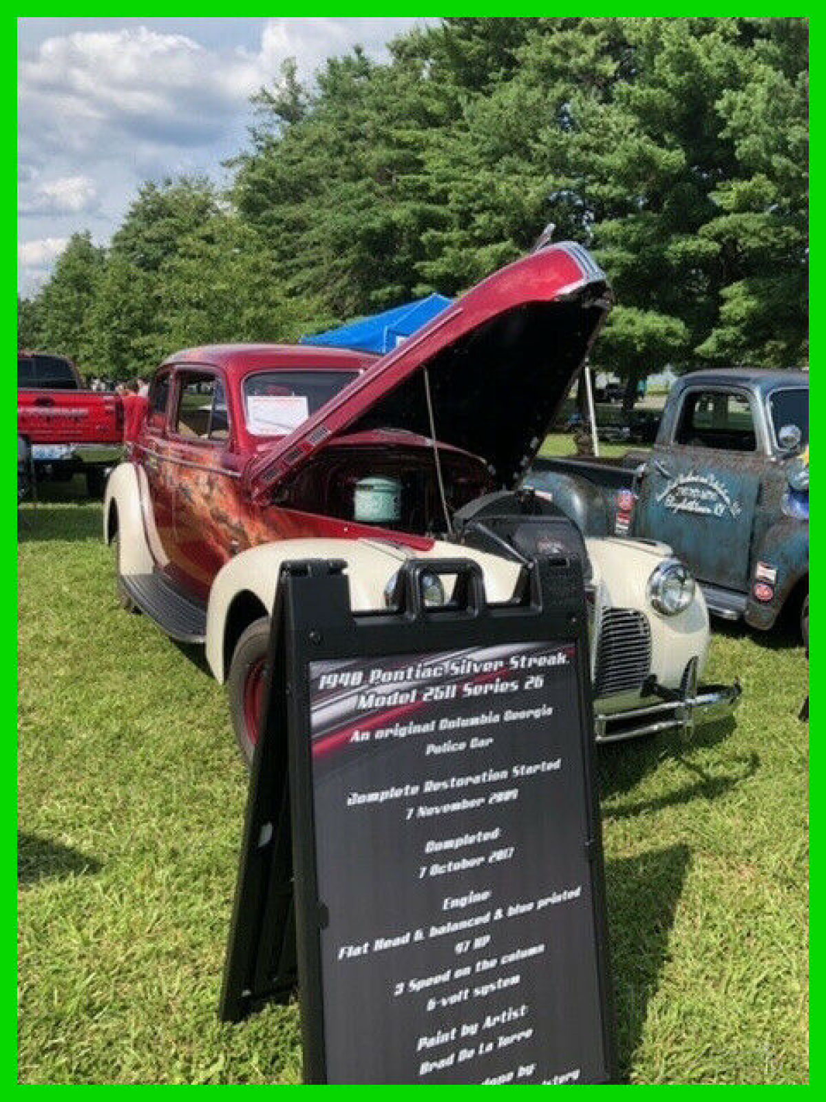 1940 Pontiac Silver Streak Frame-Off Flat Head 6 3-Spd Manual 62,613 Mi Leather 1940 Pontiac Silver Streak 2511 Frame-Off Restoration