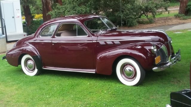 1940 Pontiac Torpedo Coupe 1940 Pontiac Torpedo Series 29 Cloth