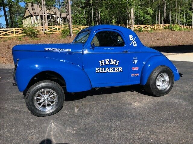 1940 WILLYS COUPE ALL STEEL GASSER 392 HEMI LOOK AT THIS QUILITY BUILD 1940 Willys 440 COUPE