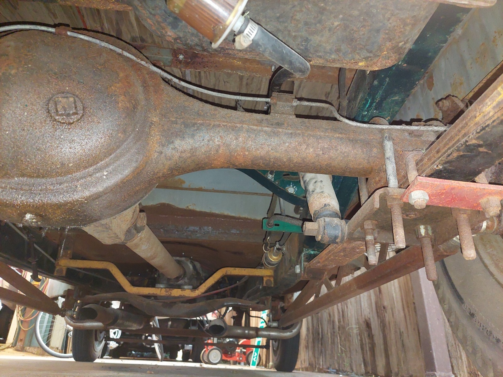 1940 Willys truck all steel 327 / turbo 400 patina - photo 10