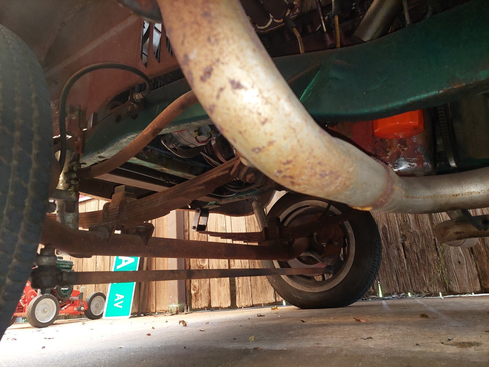 1940 Willys truck all steel 327 / turbo 400 patina - photo 11