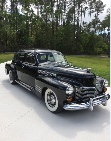 1941 Black Cadillac Antique 4 door Car Fastback Series 61 1941 Cadillac Other