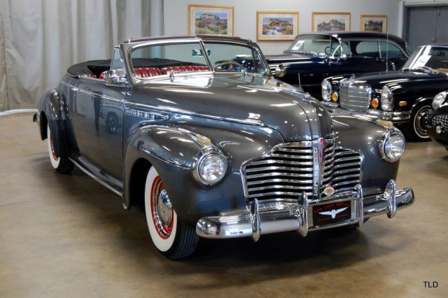 1941 Buick Super, Gray with 39619 Miles available now! 1941 Buick Super Convertible Coupe