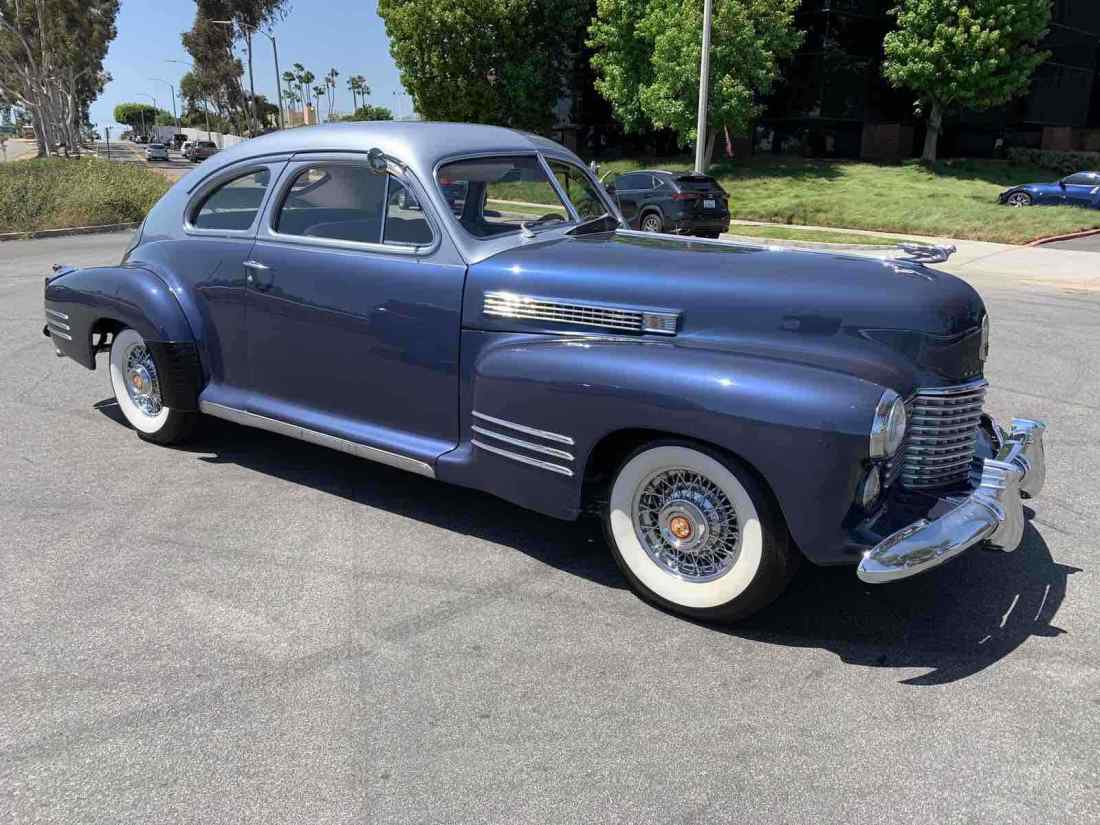 1941 Cadillac Custom Blue RWD Automatic 1941 Cadillac Custom