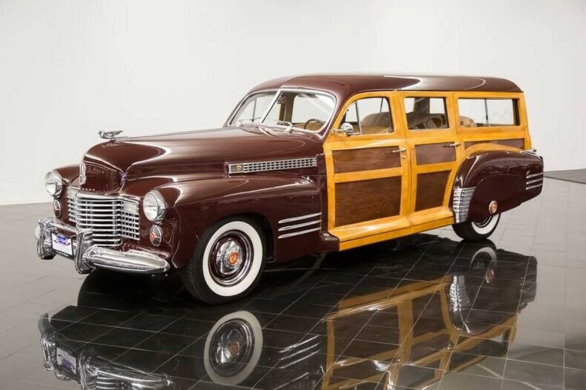 1941 Cadillac Series 61 Station Wagon Woodie 3 Speed Manual 346ci V8 1941 Cadillac Series 61 Woodie