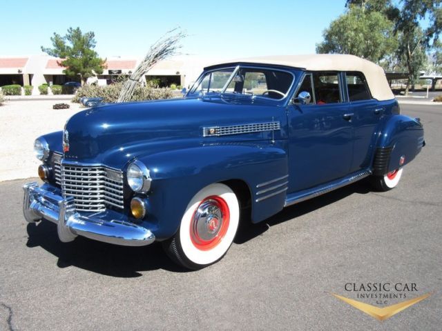 1941 Cadillac Series 62 Convertible Sedan - Absolutely Stunning Car - Must See! 1941 Cadillac Series 62 Convertible Sedan